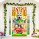 thumbnail image 5 of pstuiky Cortina de puerta de Pascua adecuada para grandes suministros de fiesta decoración de pared de jardín fondo de decoración navideña, 5 of 6