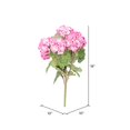 thumbnail image 2 of Vickerman FQ173102 18 in. Geranium Bush - Light Pink, 2 of 2