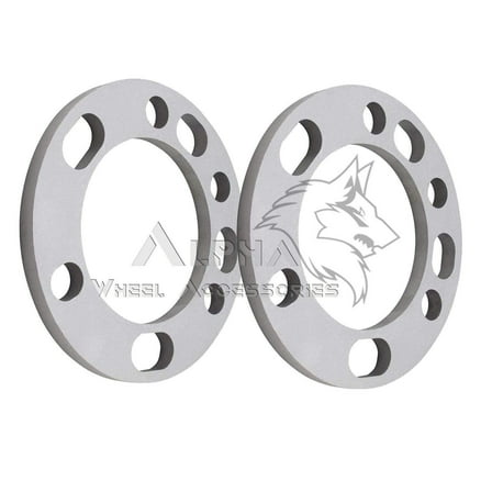 2Pc 6x135 Wheel Spacers 1/4" Inch (6mm) Fits Ford F-150 Expedition Navigator