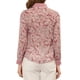 thumbnail image 3 of CAMISA DE OFICINA DE MUJER CON BOTONES Y FLORES DE LARGA MANGA EN COLOR ROSA OSCURO, 3 of 5