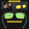 thumbnail image 3 of TINHAO Polarized Night Driving Glasses for Men Women Fit Over Glasses, Night Vision Glasses Ultra Lightweight UV400 Protection, 3 of 6