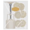 thumbnail image 3 of unbranded 1Jgo Beige Con Sellos Para Mooncake Ideal Para Hornear Pasteles Y Postres Festivos, 3 of 7