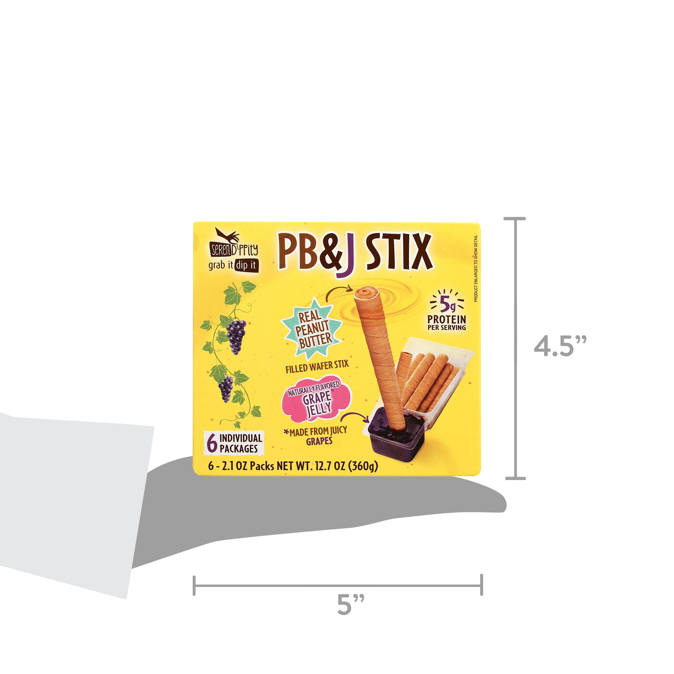 Serendippity - Peanut Butter Sticks with Grape Jam (6/2.1oz)