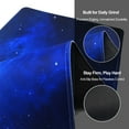 thumbnail image 4 of Cmhoo Gaming Mouse Pad Size 27.5x11.8 Thickness 0.12 inches,Premium-Textured Non-Slip & Waterproof Computer Mousepad with Stitched Edges for Gaming, Office & Home 70x30 Skybluew, 4 of 6