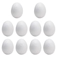 thumbnail image 1 of Huevos de espuma Huevos de Pascua Sin pintar Lisos para manualidades Huevos de imitación Huevos de poliestireno para 10 piezas 103 x 72 cm, 1 of 9