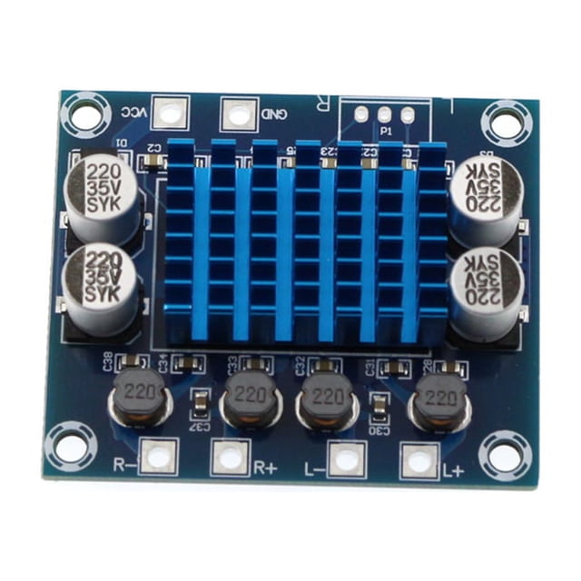 Inteprter Placa amplificadora Digital, dispositivo de Audio, piezas de reproducción, 2x30W, módulo de amplificación MP3, accesorio de Electrónica miscelánea