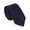 Dark Blue, variant on Men's Solid Plain Cotton Necktie Wedding Party Business Formal Work Neck Tie