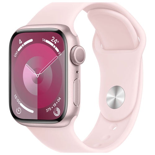 Restored Apple Watch Series 9 (GPS ) Smartwatch with Aluminum Case with Sport Band Like New