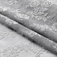 thumbnail image 2 of Bazaahm Floral Lace Sheer Kitchen Curtains for Light Filtering,Grey,36“L x 28"W,2 Panels, 2 of 4