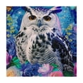 thumbnail image 4 of WYYP Owl Flower Bouquet Butterfly Square Tablecloth 100% Polyester Fiber 36*36, 4 of 8