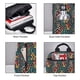 thumbnail image 3 of Easygdp Mushrooms And Flowers para Easygdp Yak - Mochila Casual Ligera y Resistente para Viaje y Senderismo para Hombres y Mujeres, 3 of 7