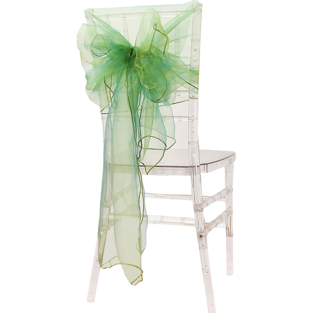Rosnek Chair Bows Sashes Tie Back Decorative Item Cover ups For Wedding