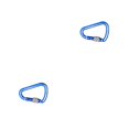 thumbnail image 4 of Wweixi 1/2/3 Mousqueton Résistant à l'Usure Technologie Avancée Grand Application Coloré Résistance aux Impacts Renforcée Pinces à Carabiner pour Extérieur Bleu 2 Pcs, 4 of 6