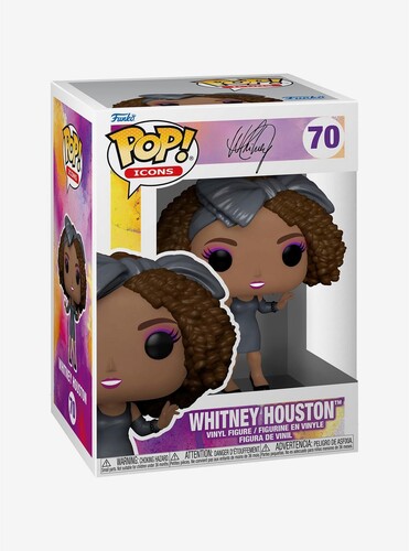 Funko POP Icons: Whitney - Whitney Houston Vinyl Figure