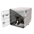 thumbnail image 5 of Spring Dog Crate Cover, Japanese Cherry Blossom Sakura Tree Flourishing Branches Revival Season, Easy to Use Pet Kennel Cover Small Dogs Puppies Kittens, 7 Sizes, Pale Pink and White, by Ambesonne, 5 of 6