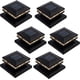 thumbnail image 1 of Luces Solares para Postes MAGGIFT LED Blanco Cálido Paquete de 6 Color Negro para Postes de Madera 4x4 5x5 6x6, 1 of 7