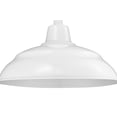 thumbnail image 6 of RWHS17-WH Millennium Lighting R Series - 1 Light Warehouse Shade-9.25 Inch Tall and 17 Inch Wide-White Finish, 6 of 7