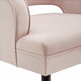 thumbnail image 5 of Modway Traipse Button Tufted Open Back Performance Velvet Armchair in Pink, 5 of 7
