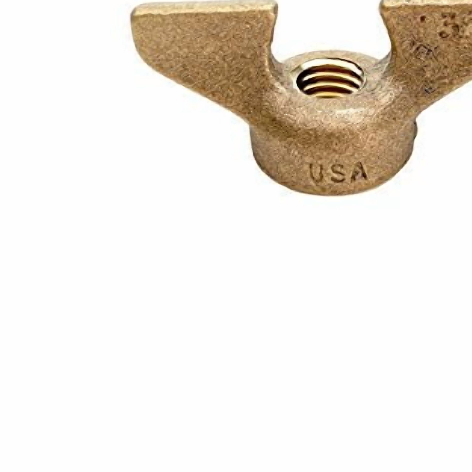 Harmsco 202 0.5" Brass Wing Nut