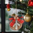 thumbnail image 1 of Dvkptbk Wooden Hanging Decoration Wooden Christmas Tree Hanging Decorations, Ranching Personalized Christmas Home Xmas Tree Window Door Accessories. Kitchen & Dining, 1 of 8