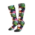 thumbnail image 2 of Balery Easter Egg Printed Novelty Socks Men's Women's Crew Socks Sports Socks Knee High Socks Cotton Socks Quirky and Cool Socks, 2 of 9