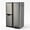 Matte gray, variant on 16 gal 3 Compartment Trash Can,3-in-1 Kitchen Trash Can,Triple Compartment Stainless Steel Garbage Can with Lid,Foot Pedal, Removable Inner Buckets, for Home Office