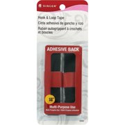 Hook & Loop Adhesive Tape 3/4"X18"-Black