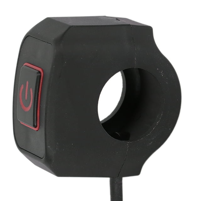 Bouton de Commande de Guidon de Moto, Étanche Universel pour Phare, Grand Gamme d'Applications
