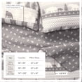 thumbnail image 3 of Lodge Quilt Set - Lightweight, Soft, All-Season - 2-Piece Reversible Rustic Bedding Set (Twin / Twin XL, Rustic Landscape Grey), 3 of 6