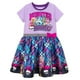 thumbnail image 1 of Vestido Monster High Plaid Morado para niñas de 7 a 8 años, 1 of 7