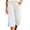 White, variant on Cloaraye Cotton Capri Pants for Women Elastic Waist Wide Leg Cropped Pants with Pockets Solid Color Casual 3/4 Length Palazzo Pants