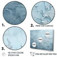 thumbnail image 3 of Designart "The World In The Ice Age I" World Map Floater Framed Wall Art Prints, 3 of 5