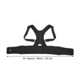 thumbnail image 4 of Unisex Magnet Posture Corrector Brace Back Spine Support Hunchback Correction BeltBlack M, 4 of 5