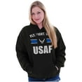 thumbnail image 3 of US Air Force Fly Fight Win USAF Hoodie Sweatshirt Women Men Brisco Brands S, 3 of 6