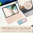thumbnail image 3 of Teclado Bluetooth Macally para tableta iPad iPhone Boba Brown, 3 of 7