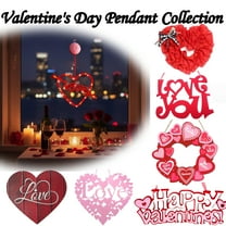 Valentines Day Heart-Shaped Neon LED Lights USB Battery Powered Double-Use Decoration for Indoor Outdoor Romantic Party Wall Door Home Celebration Display, HAODEJW, Pink