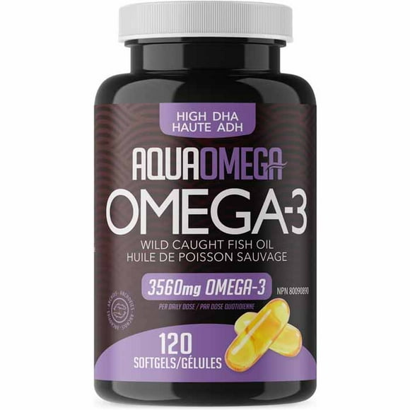 AquaOmega - 1:5 High Dha Softgel, 120 Units