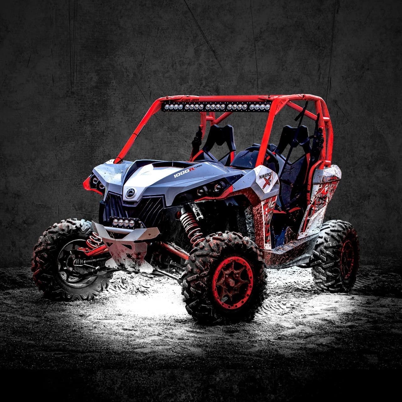 XKGLOW XK-WROCK-PRO 12pc White Rock Light Advanced Kit