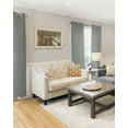 thumbnail image 5 of CHICOLOGY Curtain Panel Pair Grommet Virginia Gray (Semi-Sheer) 52"W X 63"H, 5 of 5