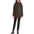 thumbnail image 1 of DKNY Parka à Capuche pour Femmes, Vert, Très Petit, 1 of 1