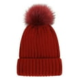 thumbnail image 3 of HNMKIU Warm Womens Knitted Thick Baseball Caps with Gloves for Winter Ski Activities, 3 of 9