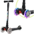 thumbnail image 1 of DaddyChild Kick Scooter pour Enfants, 4 Réglables en Hauteur Maigre pour Diriger avec PU Allumer des Roues, 1 of 4