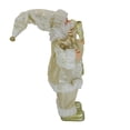 thumbnail image 2 of Muñeco de nieve de Papá Noel Matsuzay adorno decoración interior escritorio estatua 17x30cm beige dorado, 2 of 6