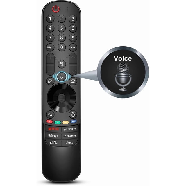 HLONK New Replacement Voice Remote Control Compatible with All LG Remotes with Voice Function for LG OLED QNED UHD NanoCell 4K 8K Smart TVs