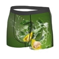 thumbnail image 5 of Goofa Friut Avocado Printed Men's Boxer Briefs Underwear, Moisture-Wicking Underwear, Trunk,Soft and Breathable Cotton Underwear-X-Large, 5 of 9