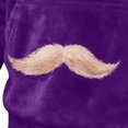 thumbnail image 5 of Christmas Hoodie Men Fuzzy Flannel Sherpa Hooded Sweatshirt Solid Faux Fur Trim Sweatshirts 2025 Xmas Holiday Long Sleeve Pullover Top With Pockets, 5 of 5