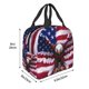 thumbnail image 3 of Easygdp USA Eagle with Spread Wings Bolsa Térmica Premium - Tela Oxford Impermeable, Gran Capacidad, Bolsillo Frontal, Unisex para Trabajo, Escuela, Actividades al Aire Libre y Picnics, 3 of 8