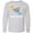 AC-Heather Grey, variant on Inktastic Panama City Beach Florida Vacation Long Sleeve Youth T-Shirt