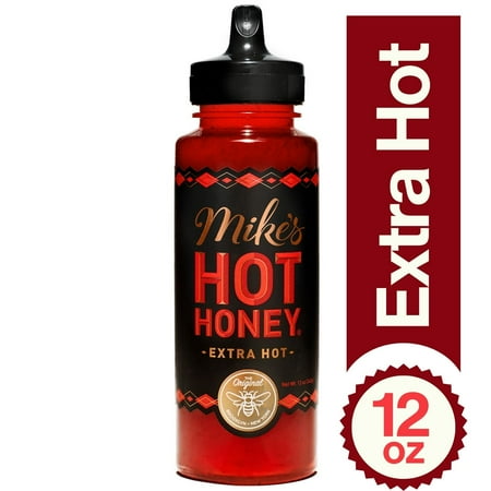 Mike's Hot Honey Extra Hot Honey with a Kick! Gluten-Free and Paleo, 12 oz