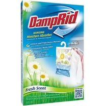 Damp Rid Hanging Moisture Absorber Fresh Scent Bag, 14 oz, 3 Pack
